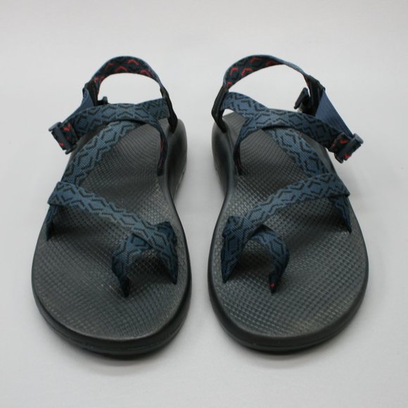 Chaco Men\'s 13 Z/2-Classic Stepped Z2 Blue Hiking Toe-loop Strap Sandals J106171